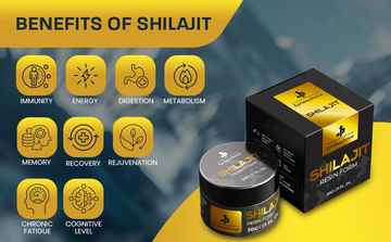TEN BENEFITS OF SHILAJIT